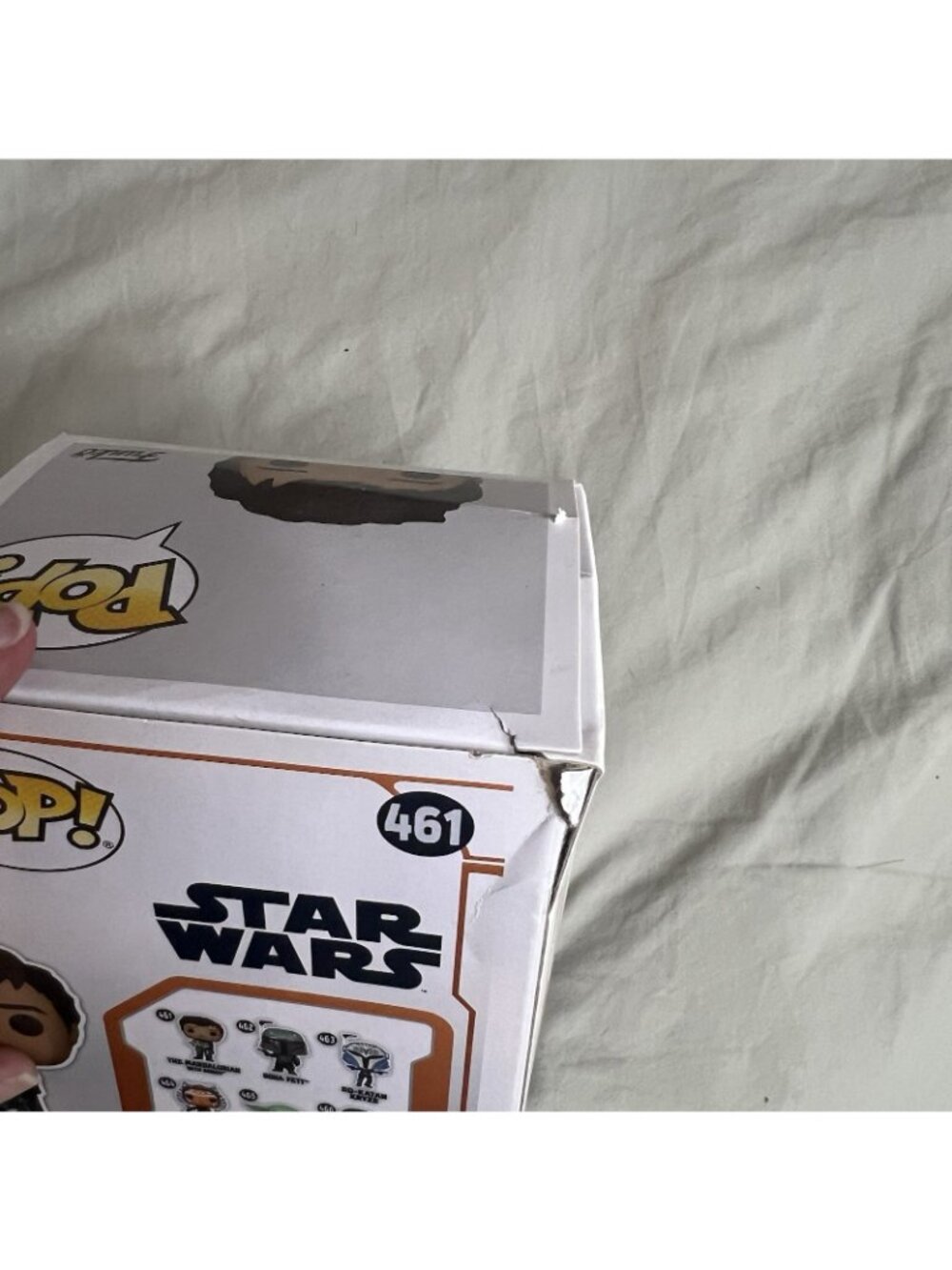 Funko Pop! Vinyl: Star Wars - The Mandalorian with Grogu #461 Used‎ - Picture 5 of 7